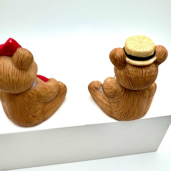 Vintage HOMCO 1413 Calendar Bears set of 2 April February - Picture 7 of 7